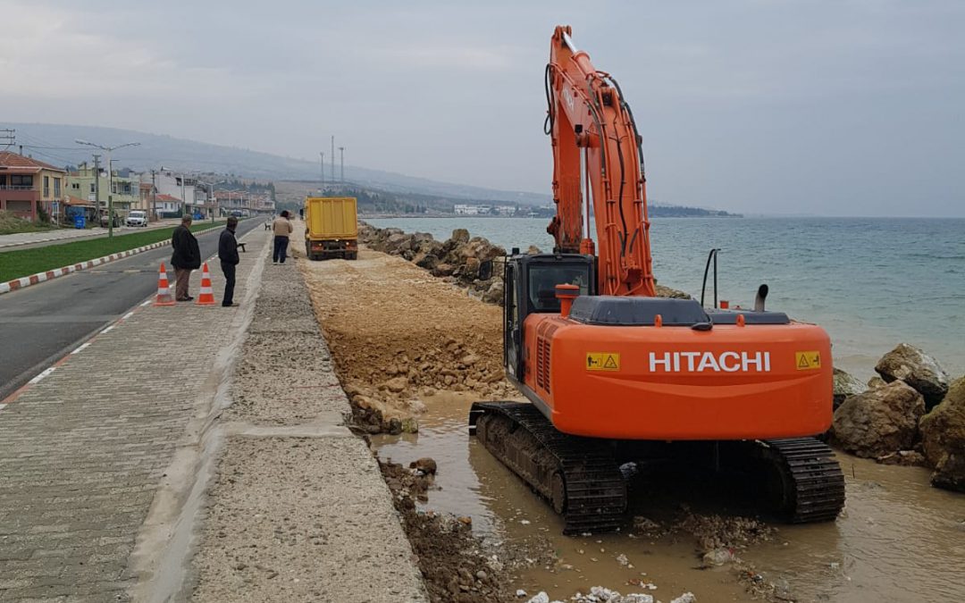 ULAŞTIRMA BAKANLIĞI 1. BÖLGE MÜDÜRLÜĞÜ ERİKLİCE SAHİL TAHKİMATI YAPIM İŞİ