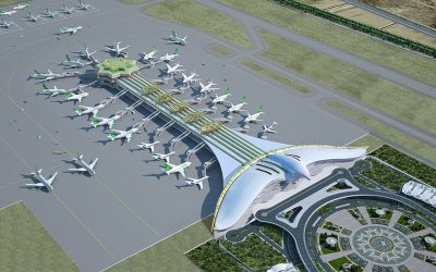 POLİMEKS AŞ.TÜRKMENİSTAN TÜRKMENİSTAN AŞKABAT  ULUSLAR ARASI HAVALİMANI İNŞAATI