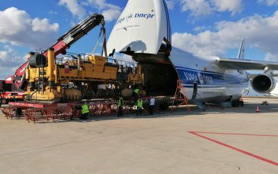 Uçakla 50 Tonluk  Makine Gönderdik