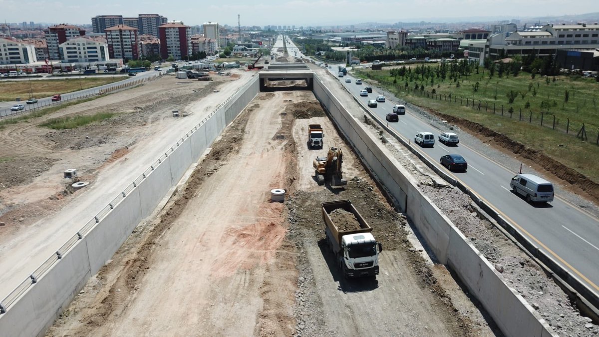 ANKARA BÜYÜKŞEHİR BELEDİYESİ AYAŞ YOLU SİNCAN OSB ÖNÜ ALT GEÇİT YAPIM İŞİ