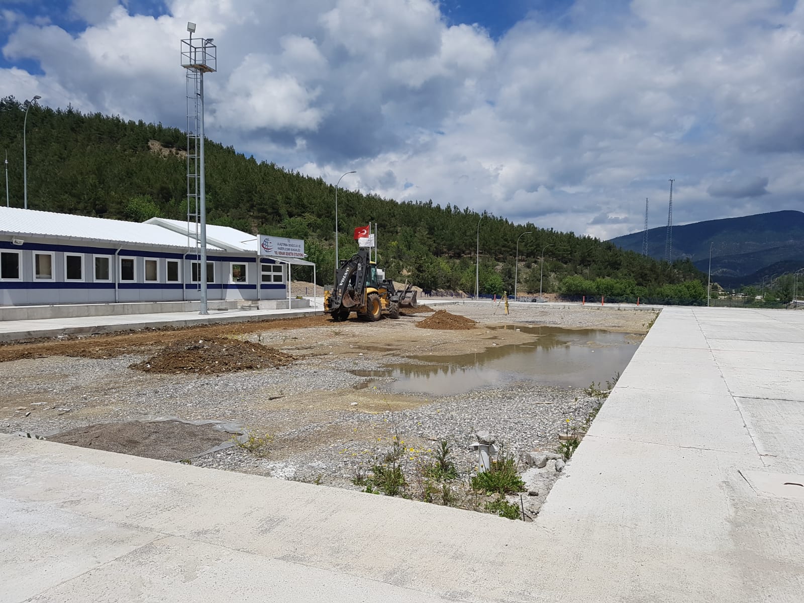 ULAŞTIRMA BAKANLIĞI 15.BÖLGE MÜDÜRLÜĞÜ KASTAMONU KARABÜK YOL KENARI DENETİM İSTASYONU YAPIM İŞİ